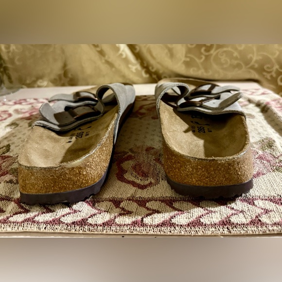 NWOB Men’s Birkenstock Betula Arizona Soft Footbed Suede Leather Sandals Size 44 main image 7